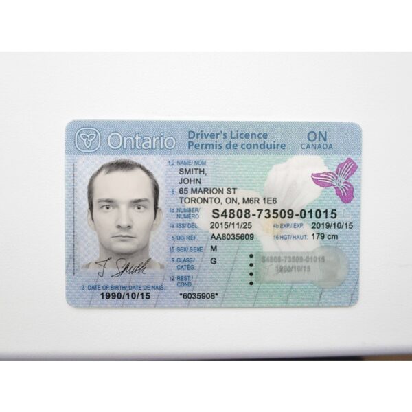 Canada Driver’s License Online