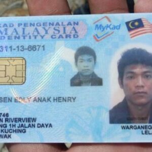 Registered Malaysian ID Card