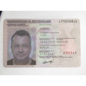 Registered Germany ID Card