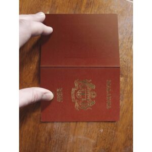 Registered Malaysia Passport