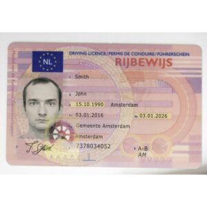 Netherlands Driving Licence