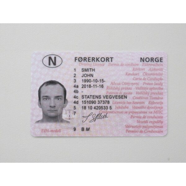 Norway Driver’s License Online