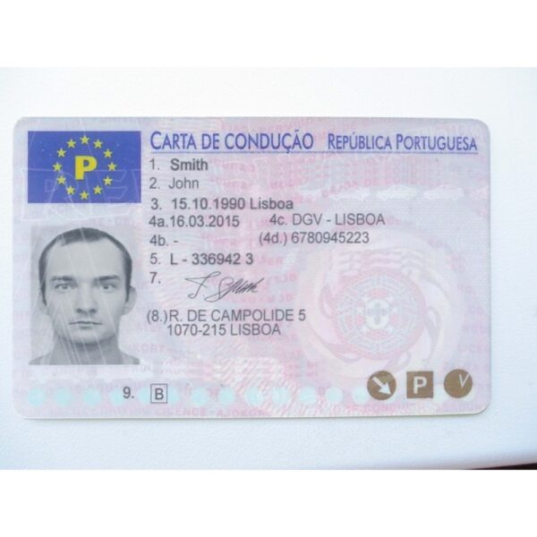 Portugal Driving License