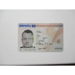 Registered Spain ID Card