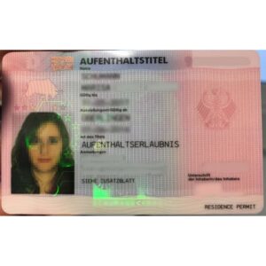 Registered Germany Residence Permit