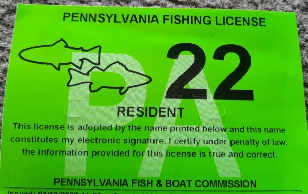 Fishing License and Permit